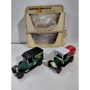 Matchbox Model of Yesteryear Diecast Lipton Tea 1927 Talbot & BP Ford Model A